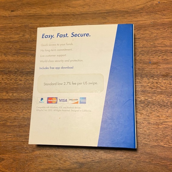 PayPal Here Mobile Card Reader Small Business Office POS Point of Sale NEW - Picture 2 of 4